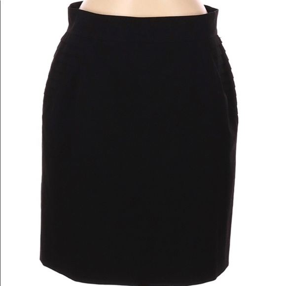 GIANNI BINI MIDI BLACK SKIRT SIZE 10 - Picture 1 of 5